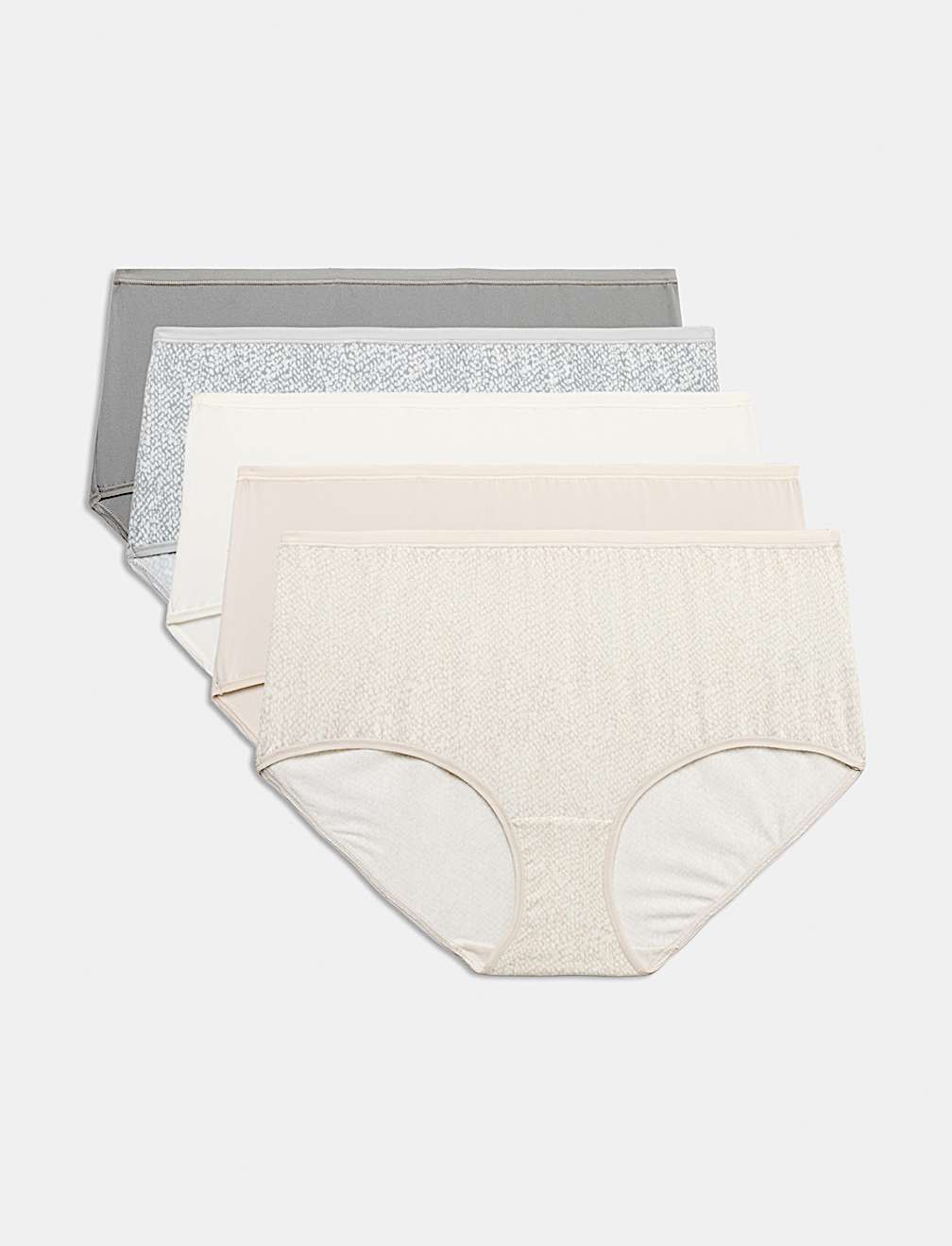 5pk Microfibre High Rise Shorts