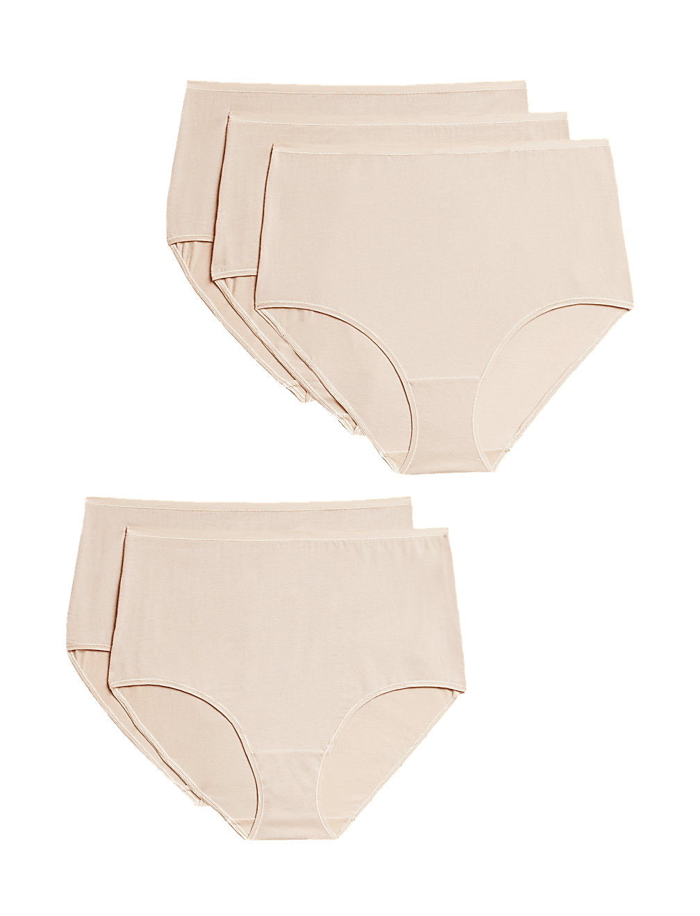 5pk Cotton Modal Rich Full Briefs