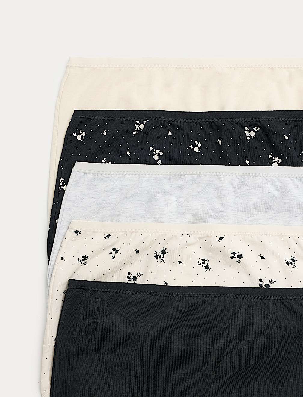 5pk Cotton Modal Rich Full Briefs