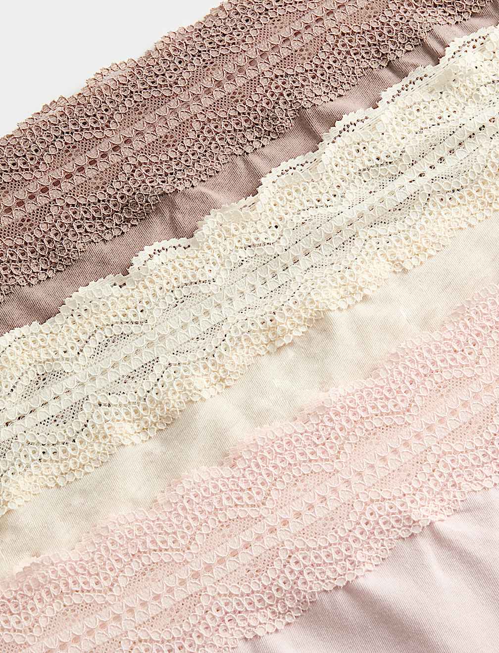 3pk Cotton Rich High Rise Shorts