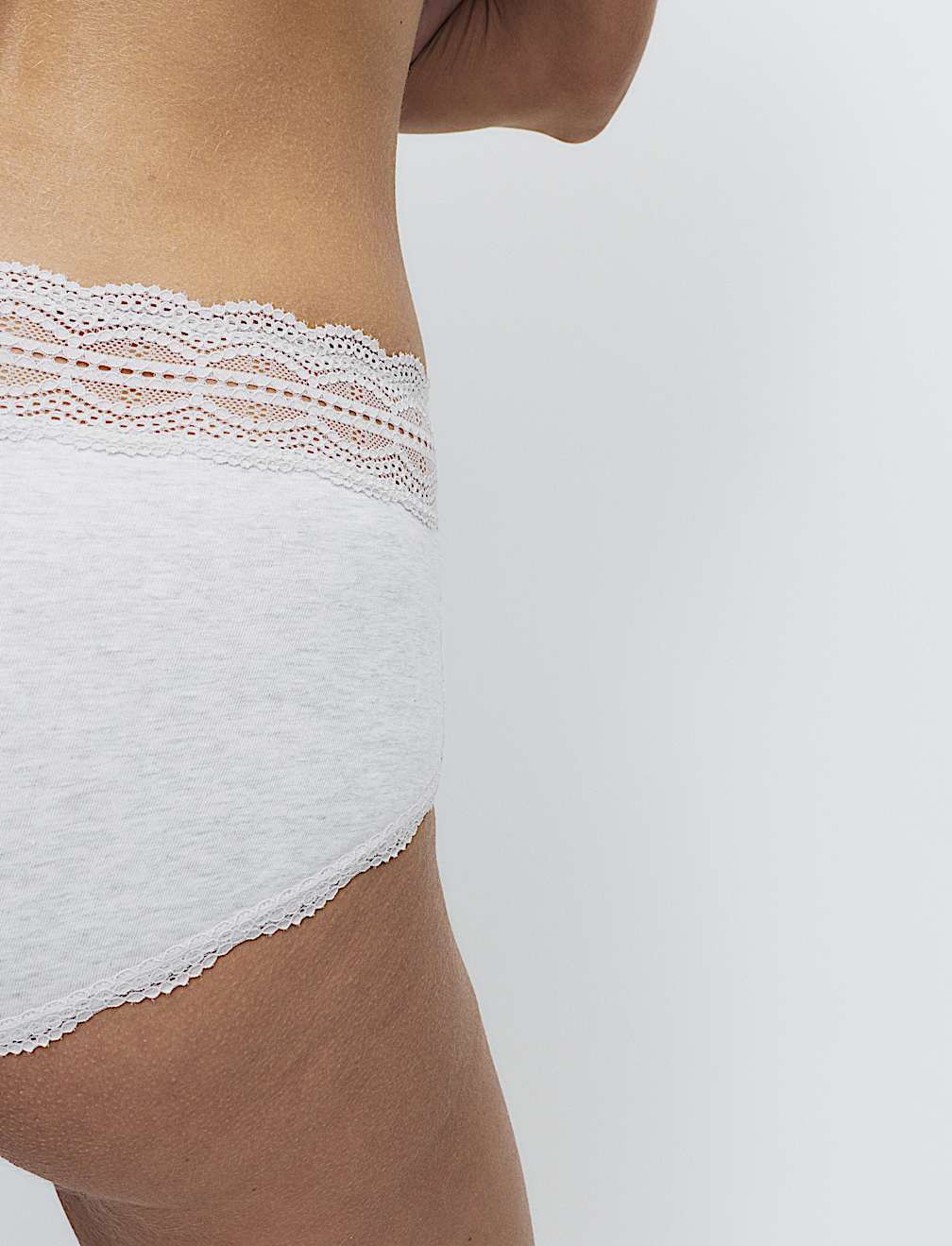 3pk Cotton Rich High Rise Shorts