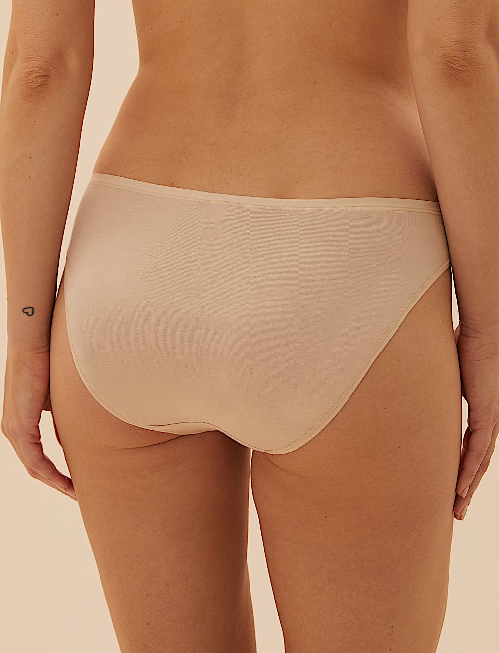 5pk Cotton Modal Bikini Knickers