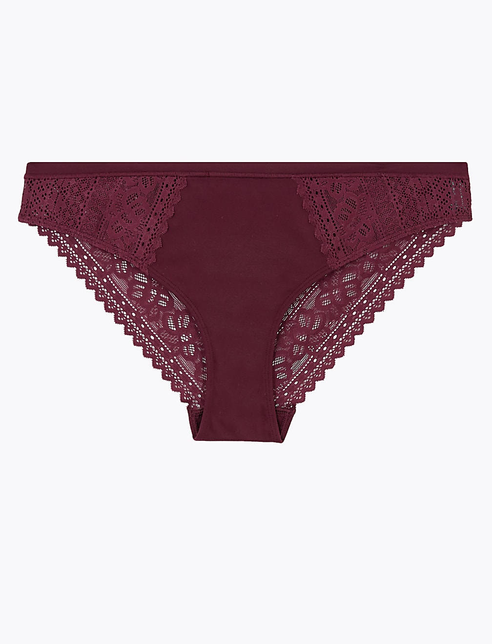 Sumptuously Soft™ Lace Brazilian Knickers