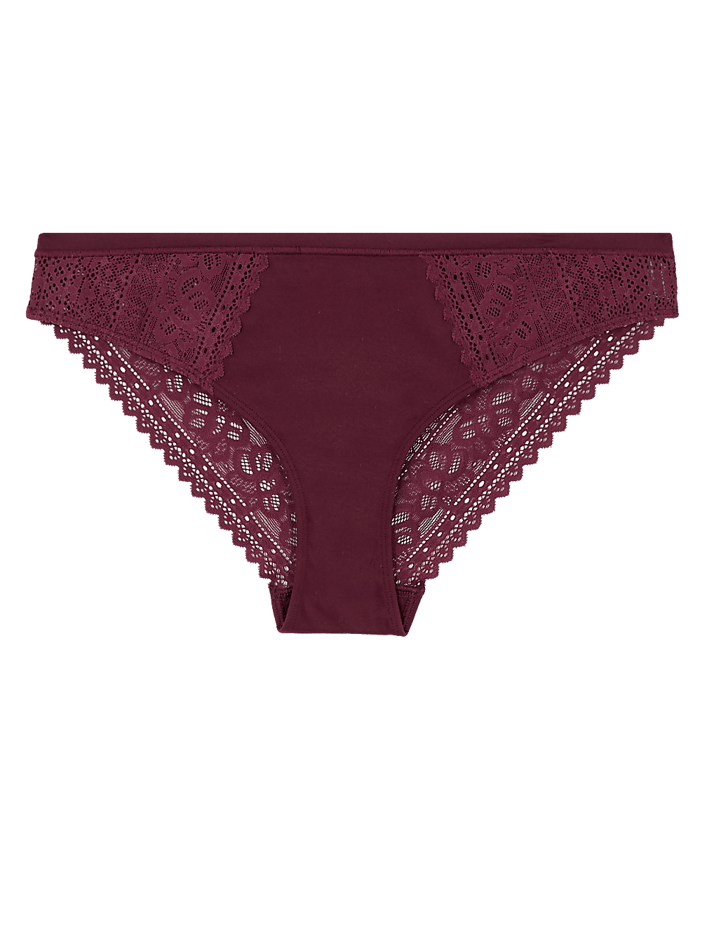 Sumptuously Soft™ Lace Brazilian Knickers