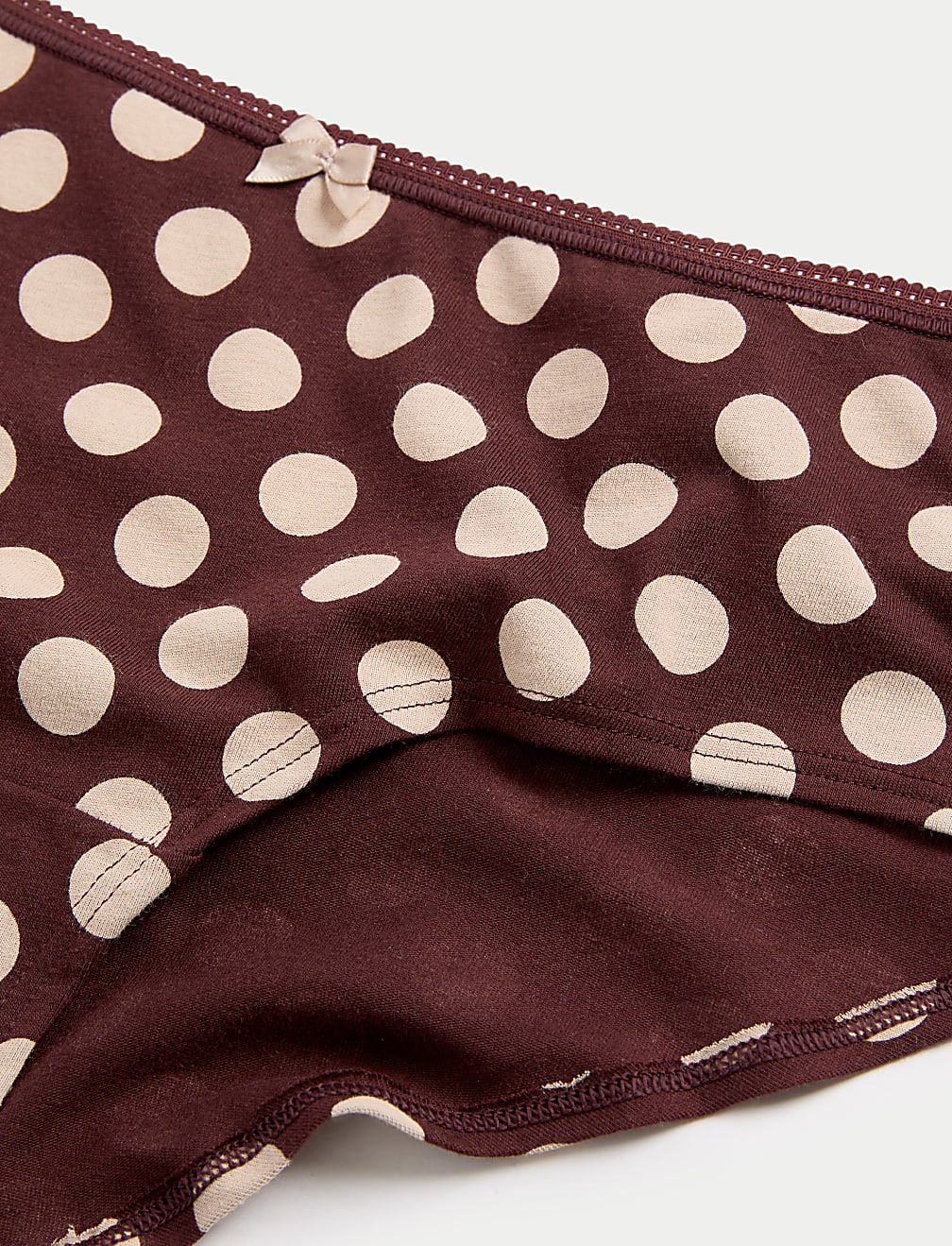 5pk Cotton Lycra® Daisy Print Low Rise Shorts