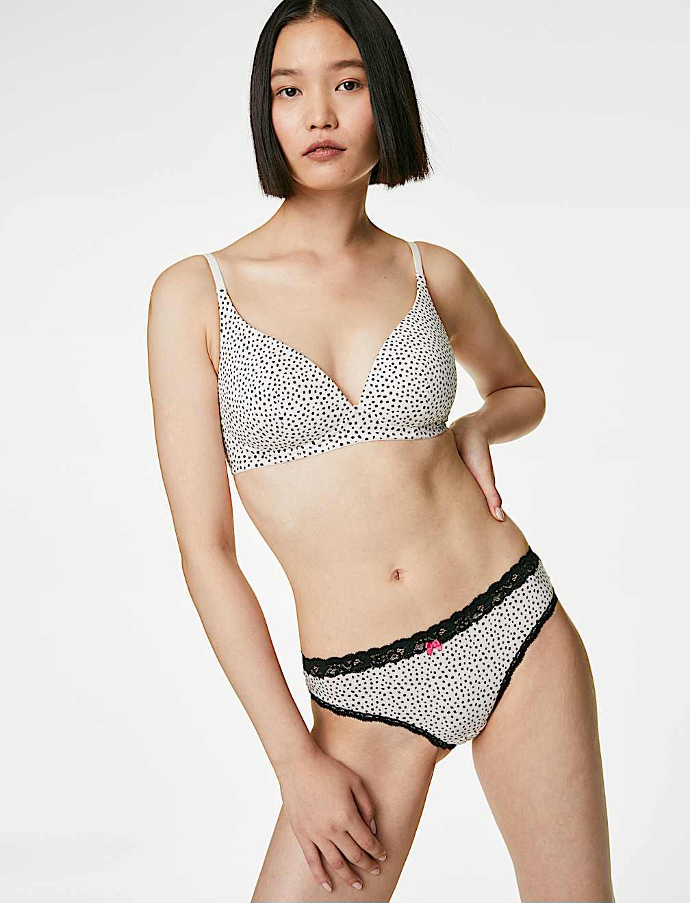 3pk Cotton Rich Brazilian Knickers