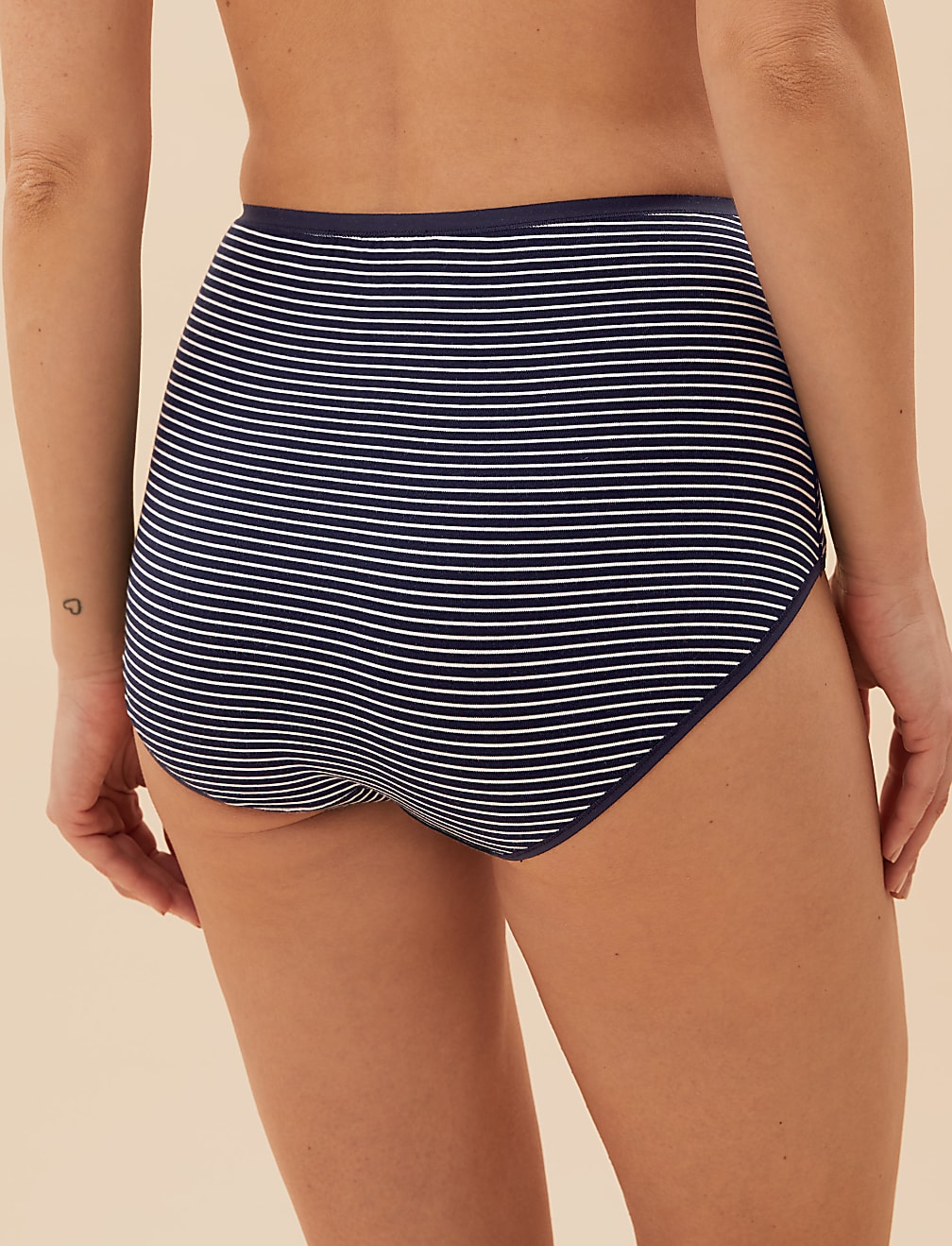 5pk No VPL Cotton Modal Full Briefs