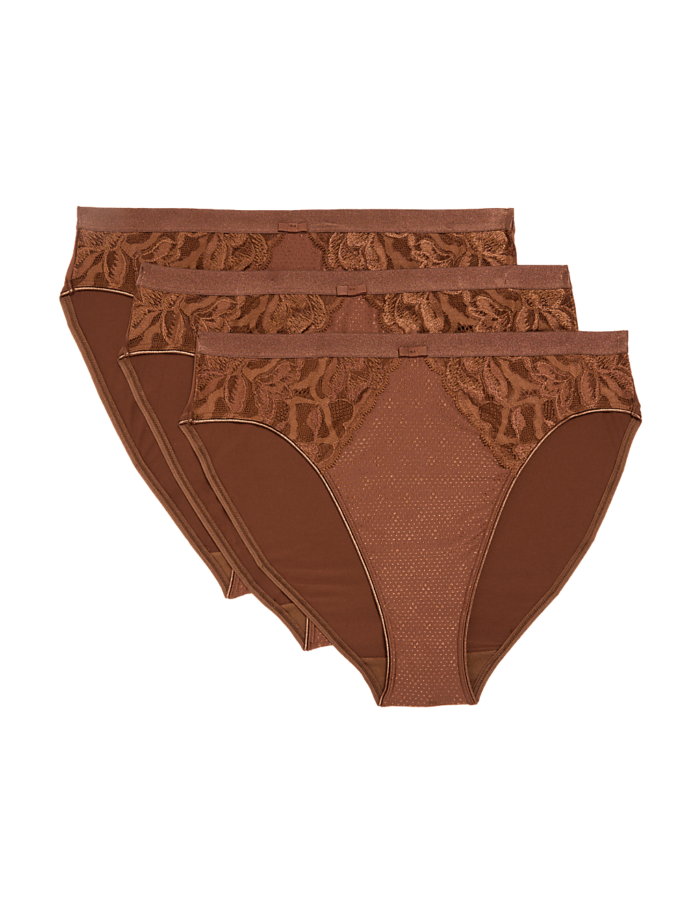 3pk Wildblooms High Leg Knickers