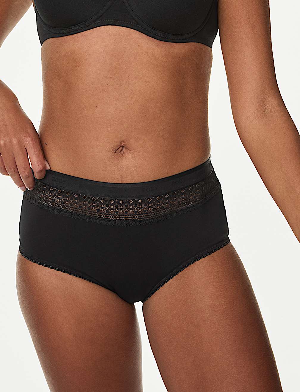 3pk Cotton Rich High Rise Shorts