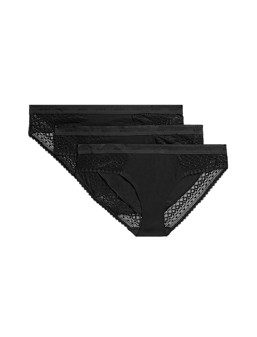 3pk Cotton with Cool Comfort™ Bikini Knickers