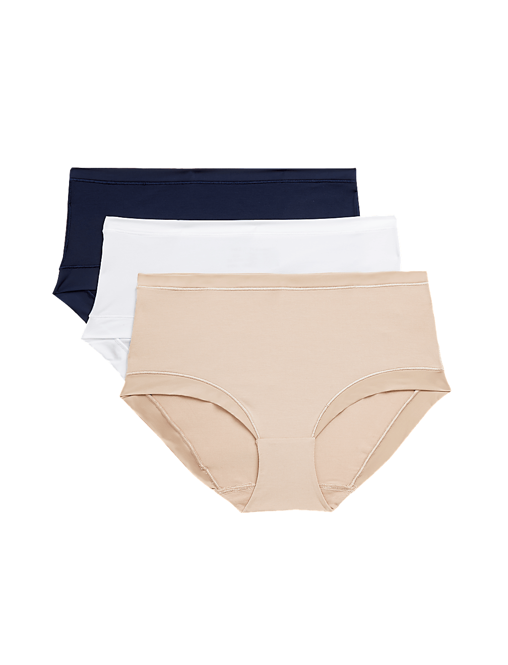 3pk Flexifit™ Modal High Rise Shorts