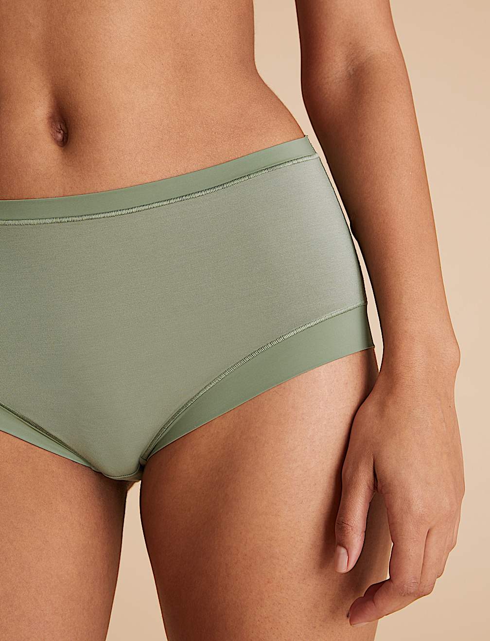 3pk Flexifit&trade; Modal High Rise Shorts