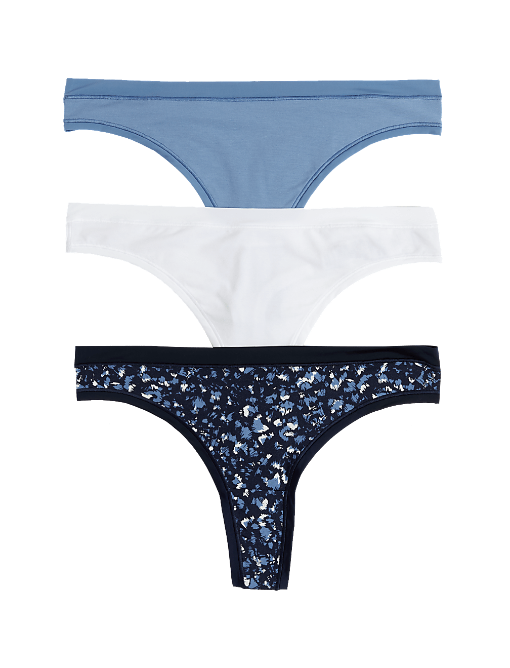 3pk Flexifit™ Modal Thongs