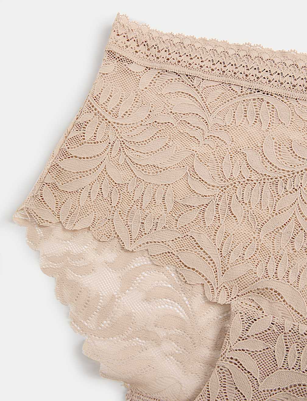 3pk Flexifit™ Lace High Rise Shorts