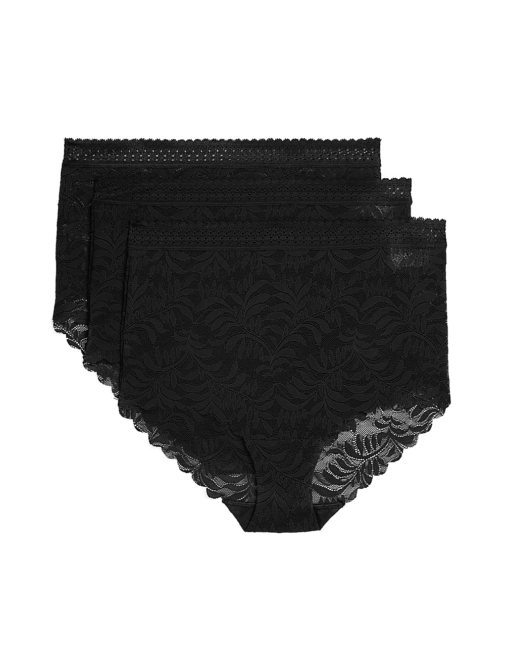3pk Flexifit™ Lace Full Briefs