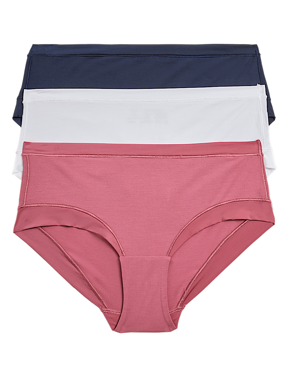 3pk Flexifit&trade; Modal Low Rise Shorts