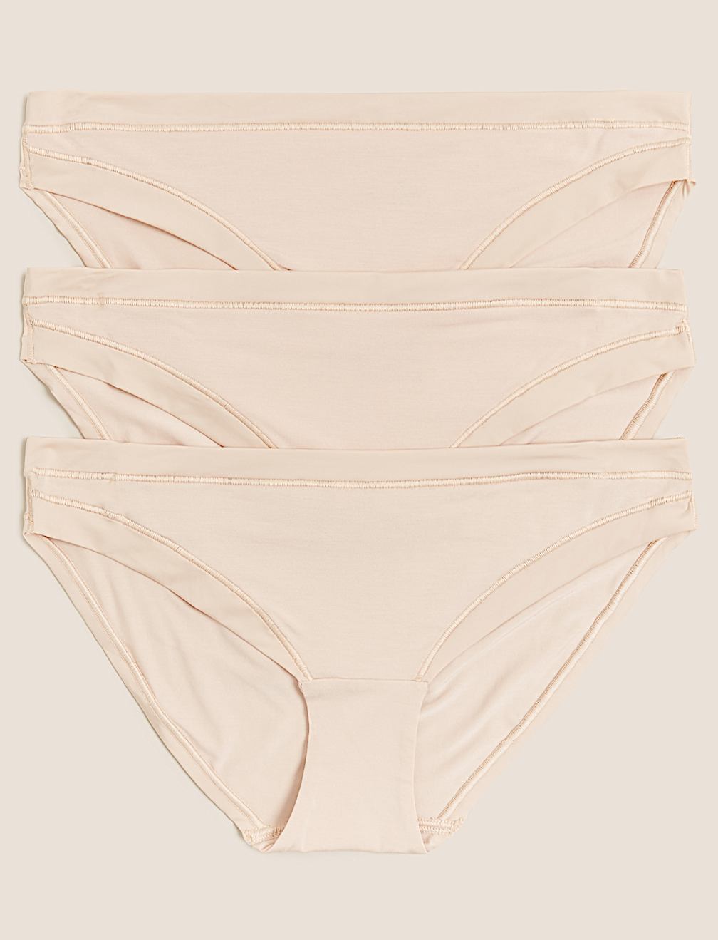3pk Flexifit&trade; Modal Bikini Knickers