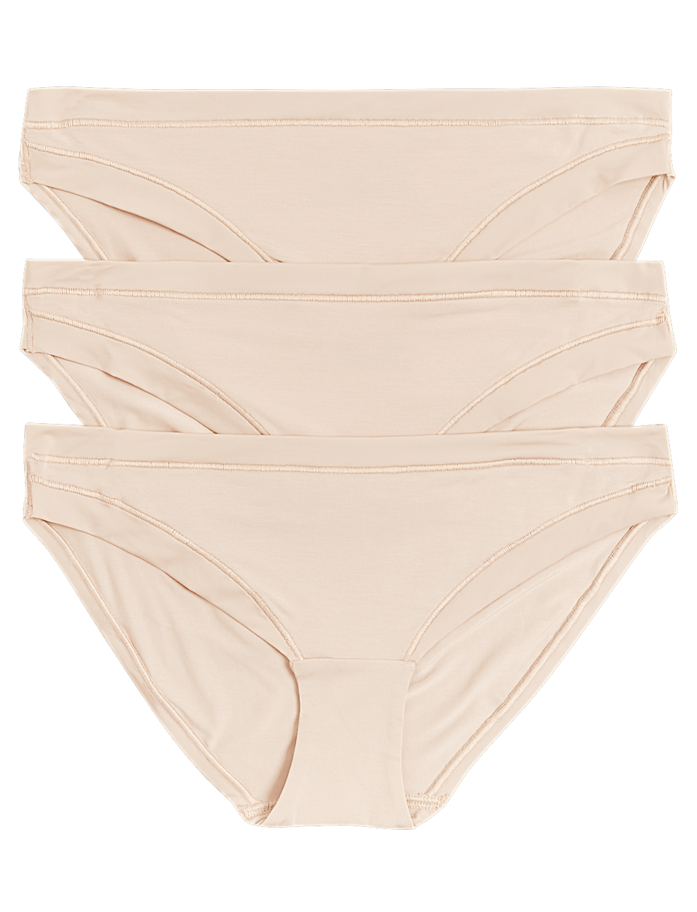 3pk Flexifit&trade; Modal Bikini Knickers