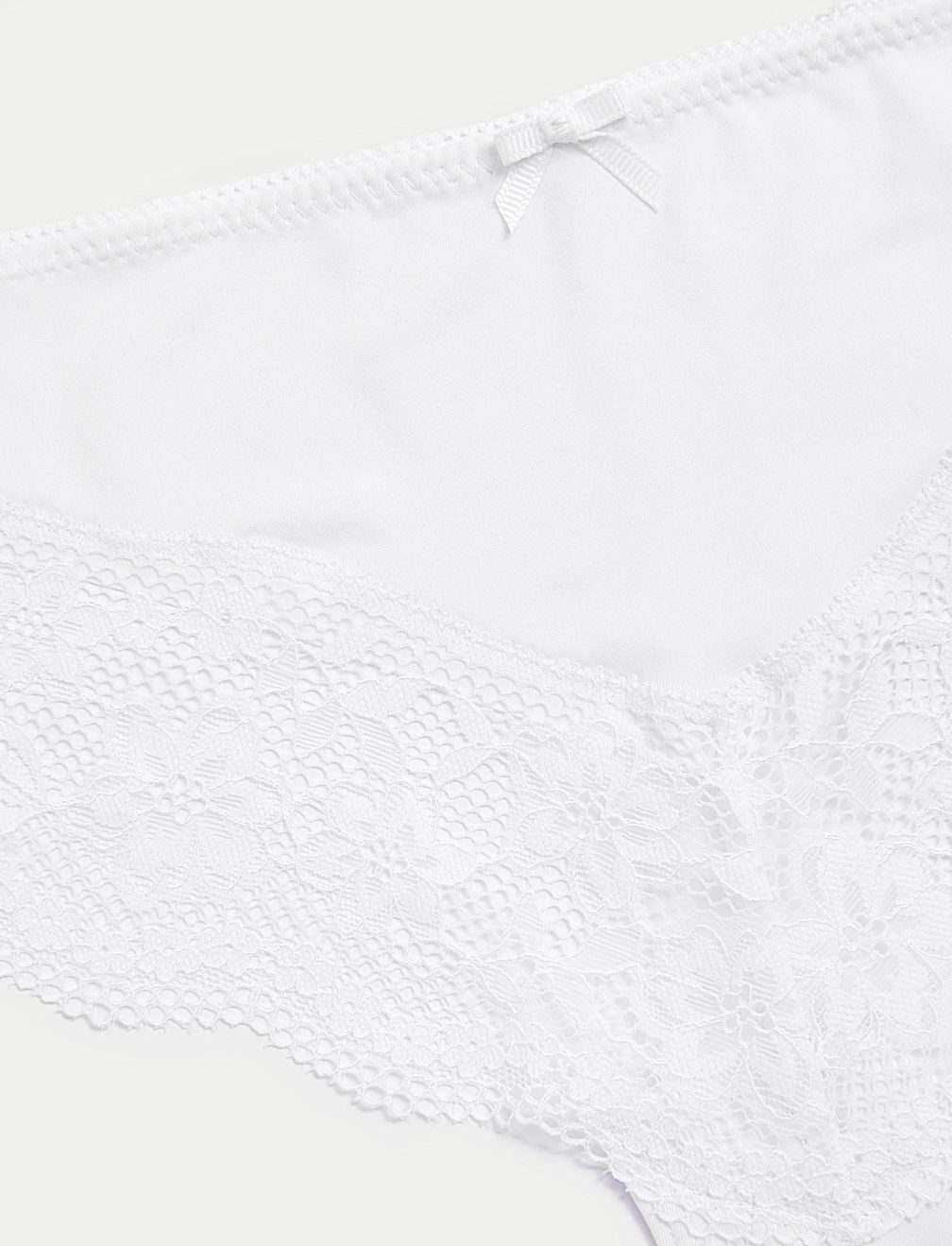 3 Pack Jasmine Lace Trim Brazilian Knickers