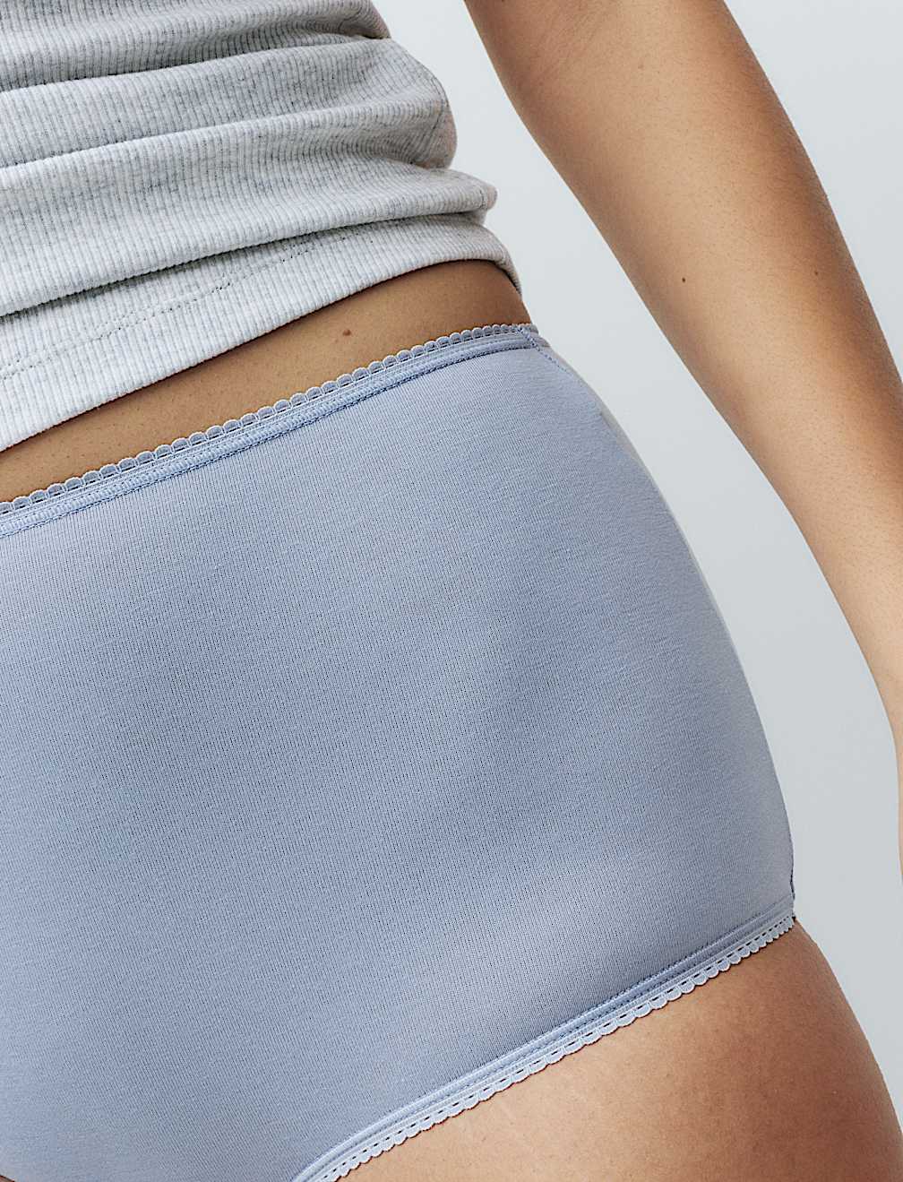 5pk Cotton Lycra&reg; High Rise Shorts