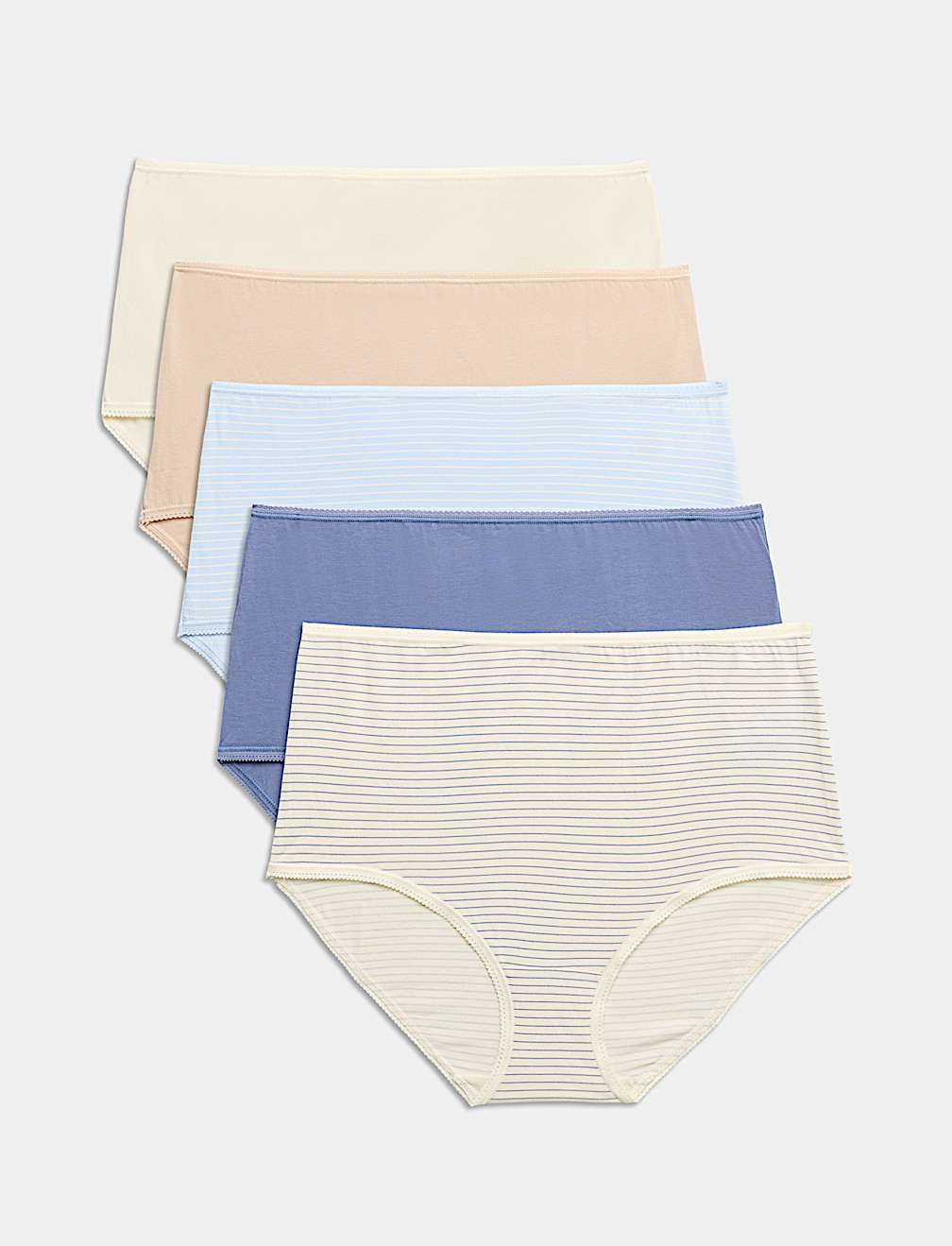 5pk Cotton Lycra&reg; Full Briefs