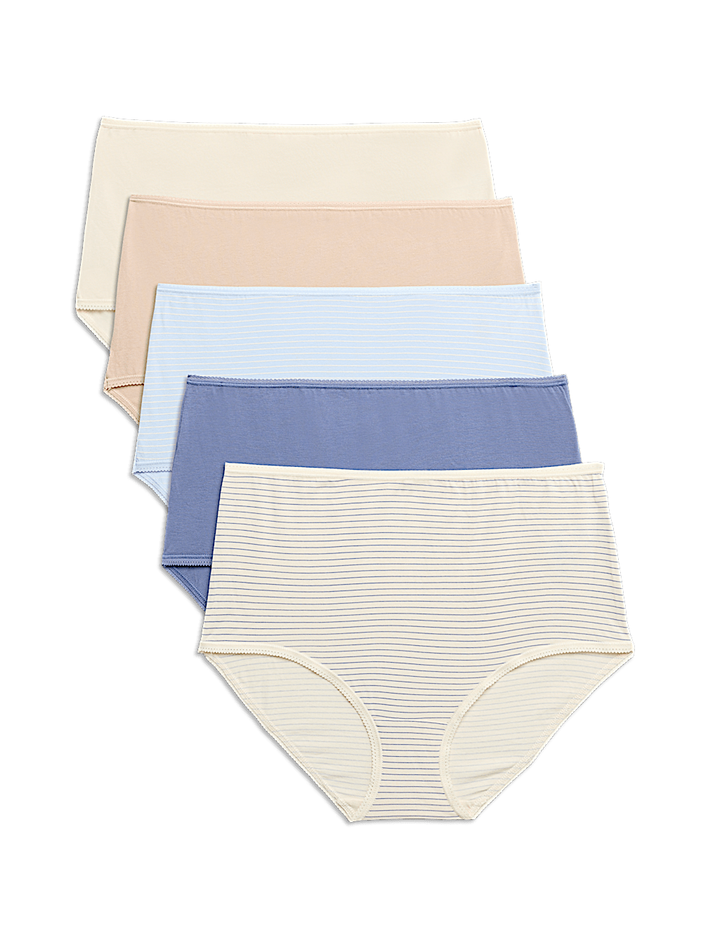5pk Cotton Lycra&reg; Full Briefs