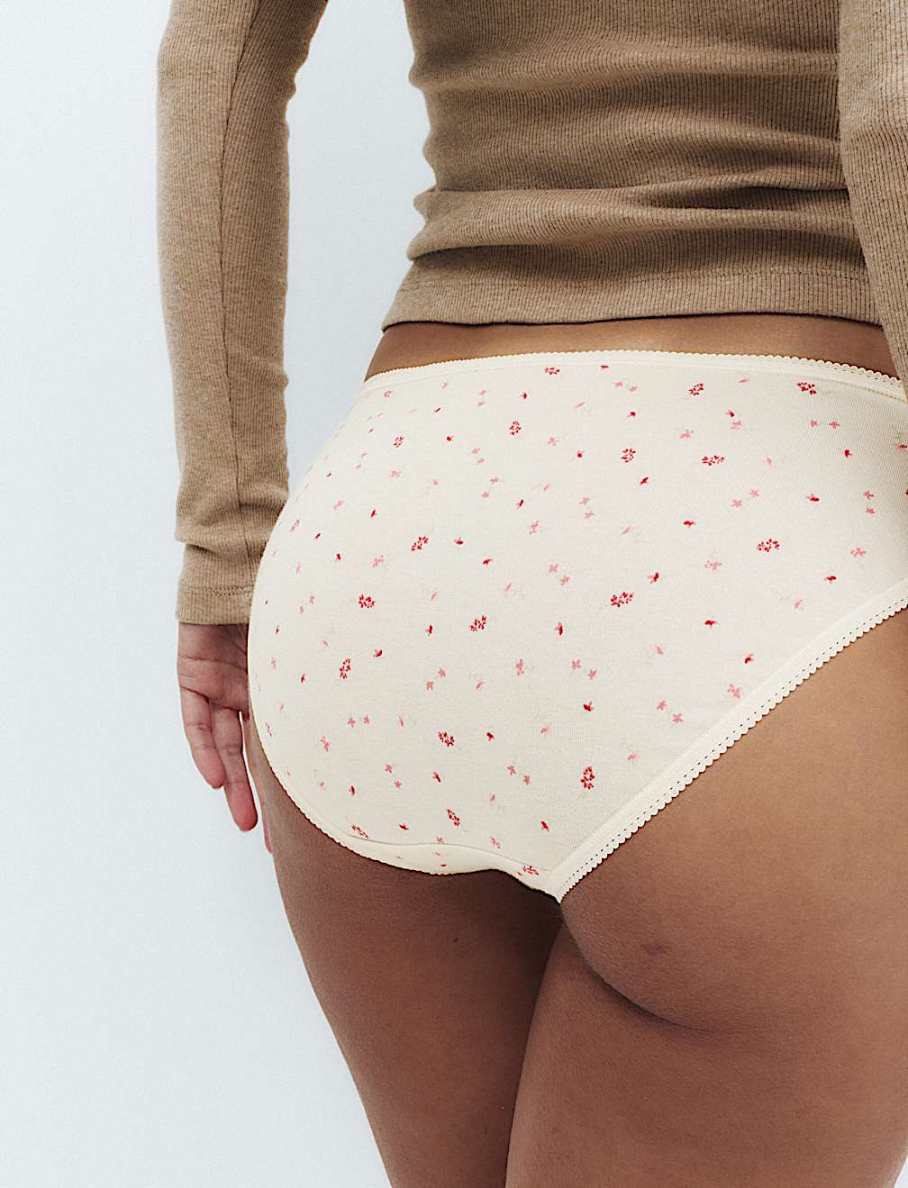 5pk Cotton Lycra&reg; Bikini Knickers