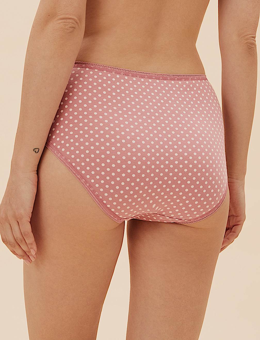 5 Pack Cotton Mix Knickers