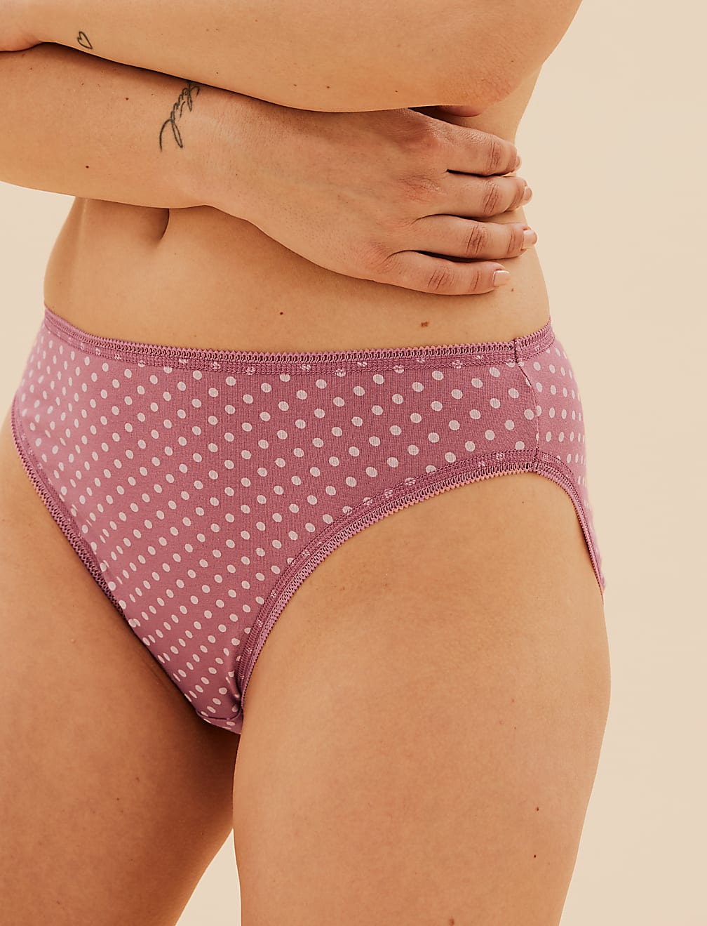 5 Pack Cotton Mix Knickers