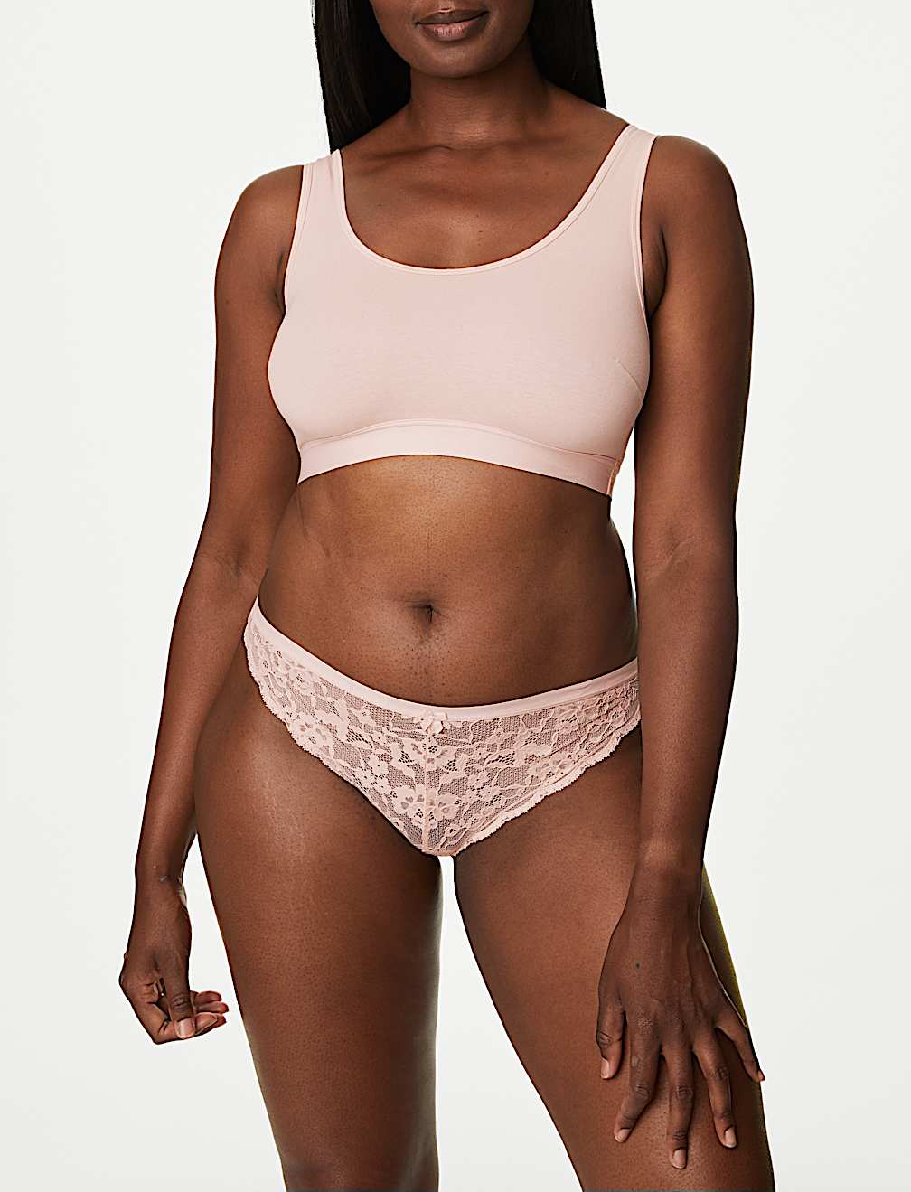 3pk Lace Thongs