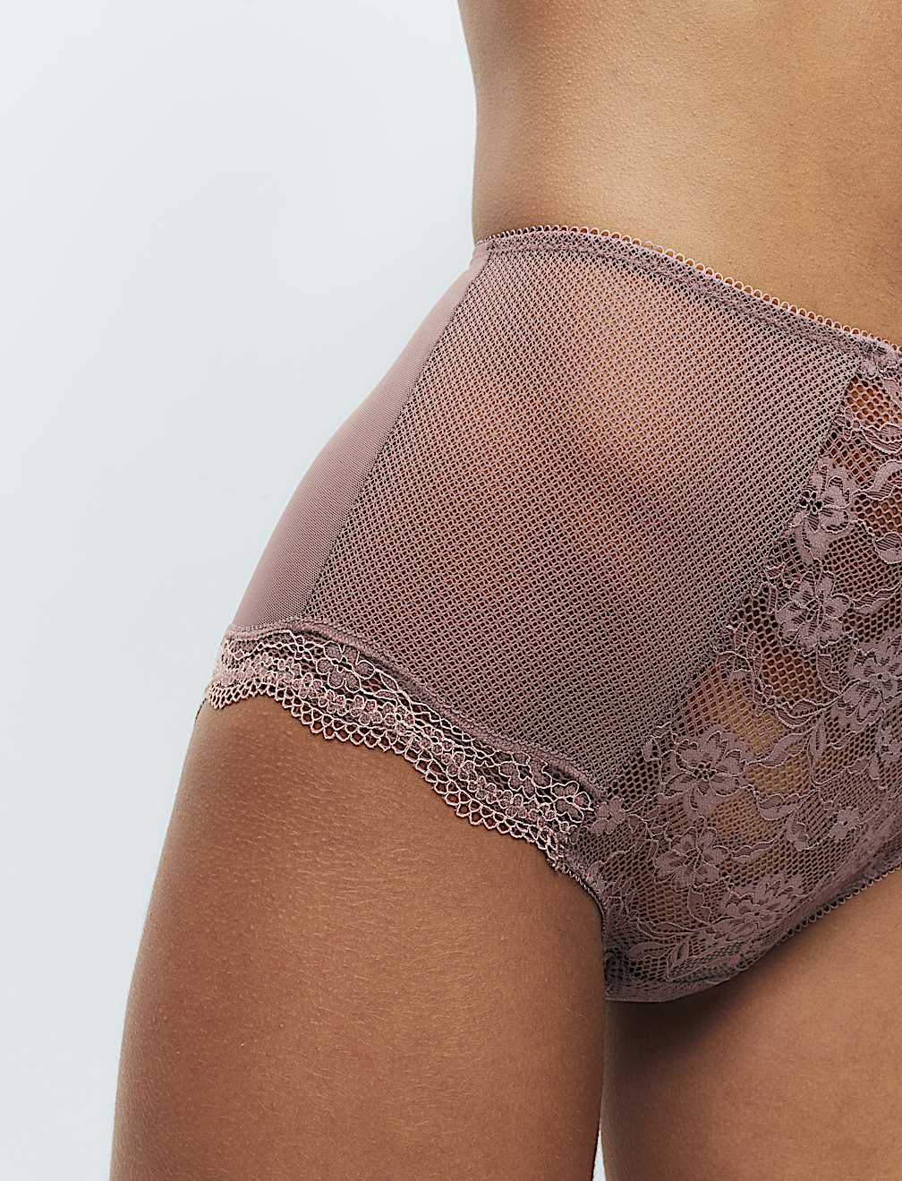 3pk Jasmine Lace Full Briefs