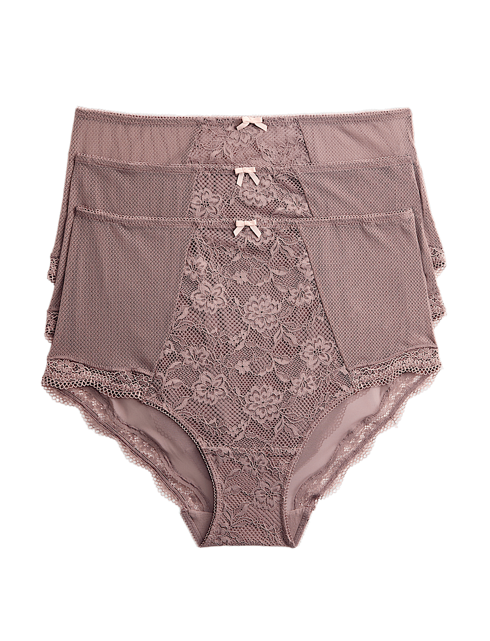 3pk Jasmine Lace Full Briefs