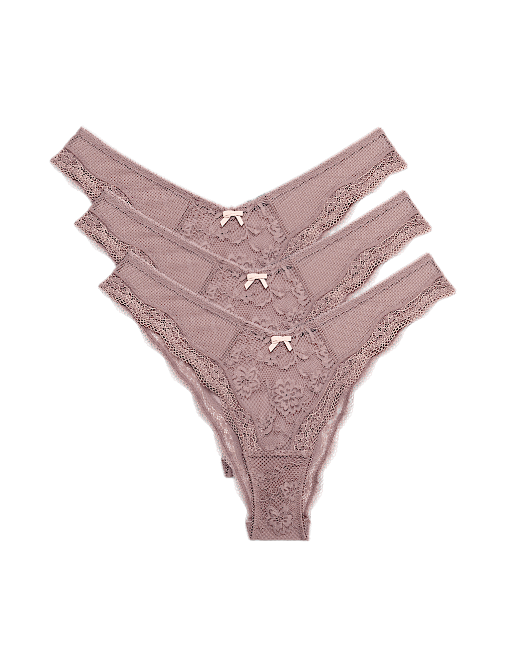 3pk Jasmine Lace Miami Knickers