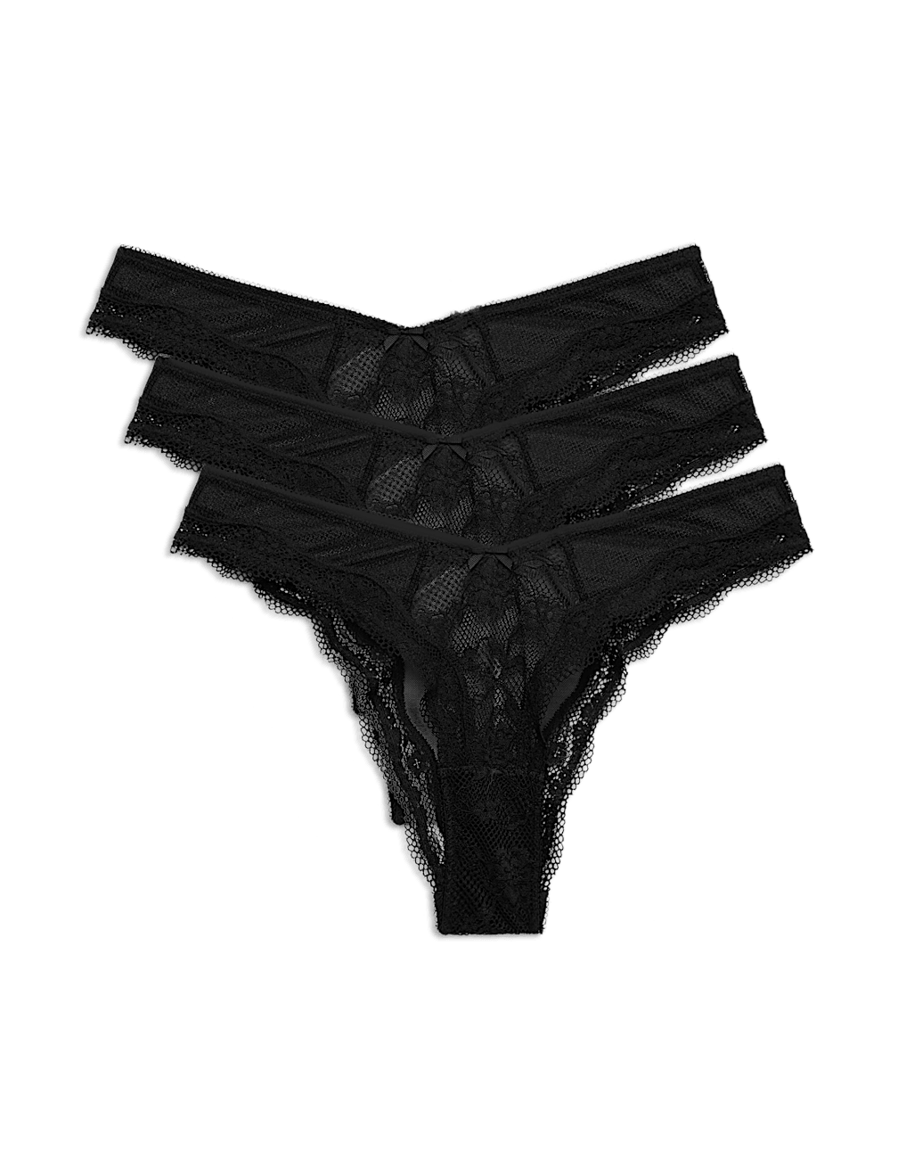 3pk Jasmine Lace Miami Knickers