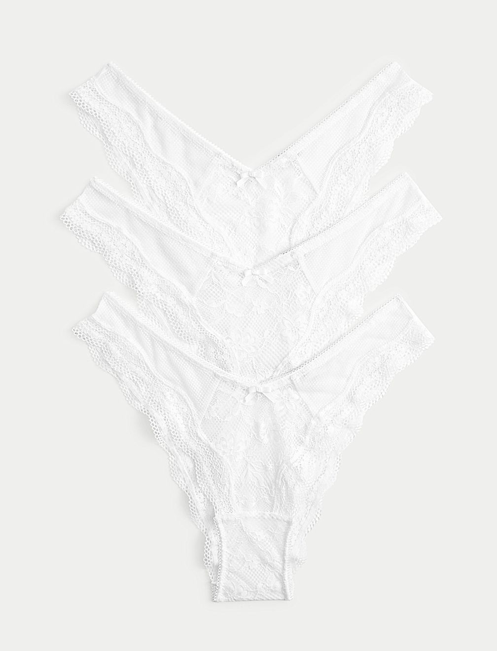 3pk Jasmine Lace Miami Knickers