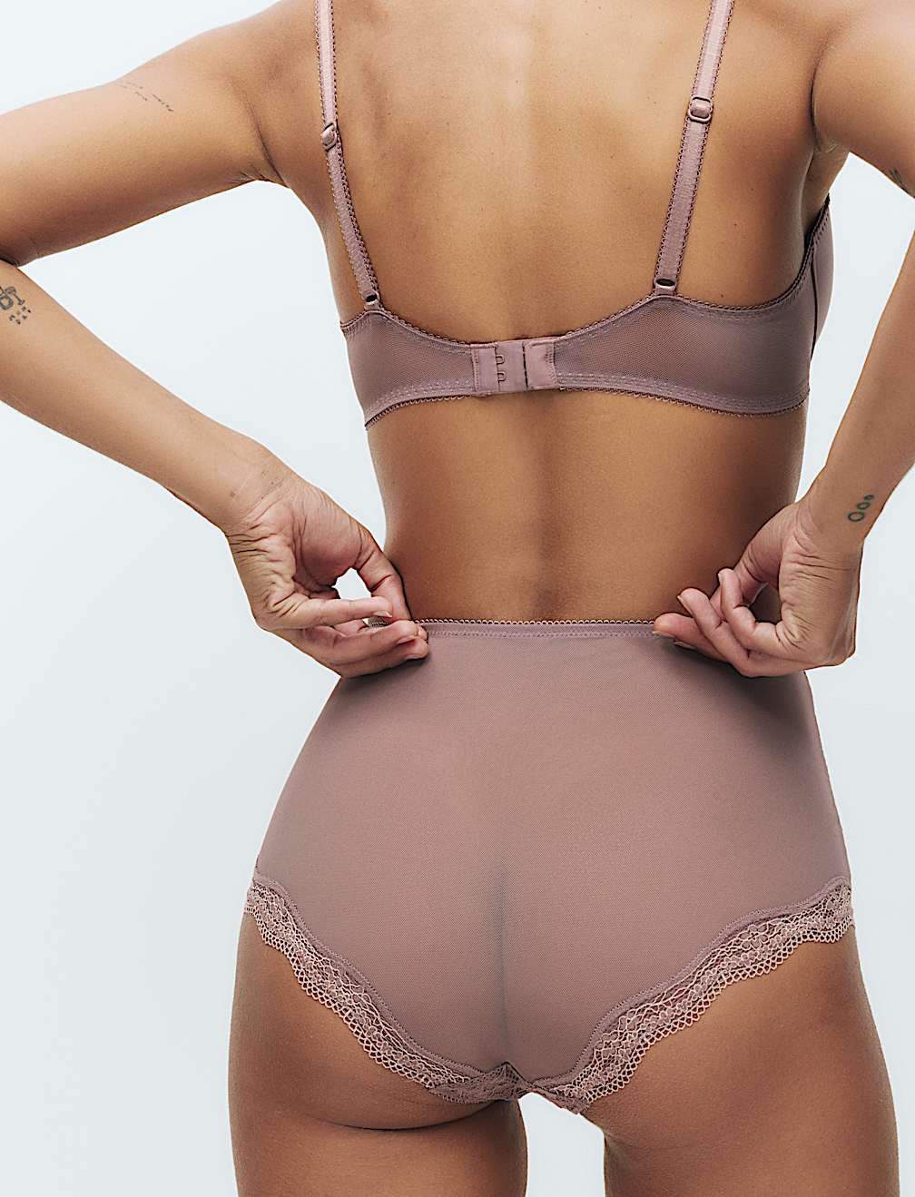 3pk Jasmine Lace High Rise Shorts