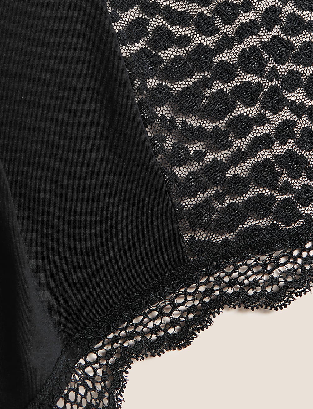 3pk Lace & Mesh Full Briefs