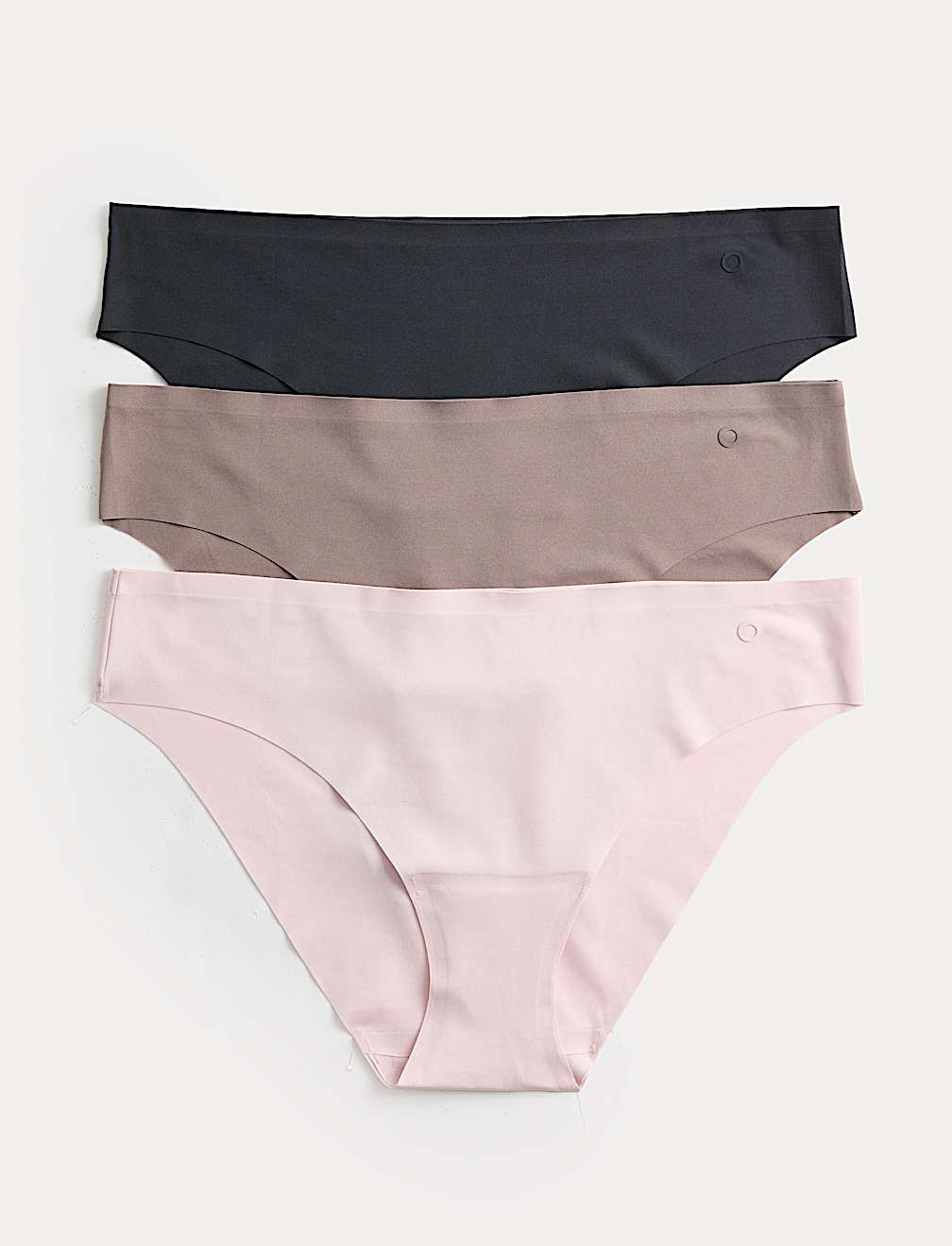 3pk Invisible No VPL Brazilian Knickers