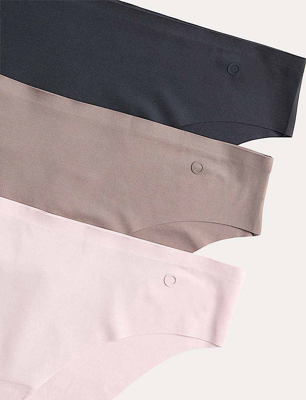 3pk Invisible No VPL Brazilian Knickers