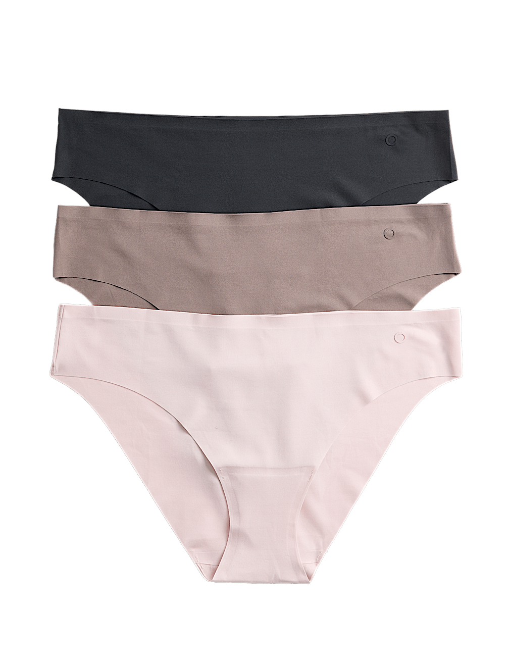3pk Invisible No VPL Brazilian Knickers