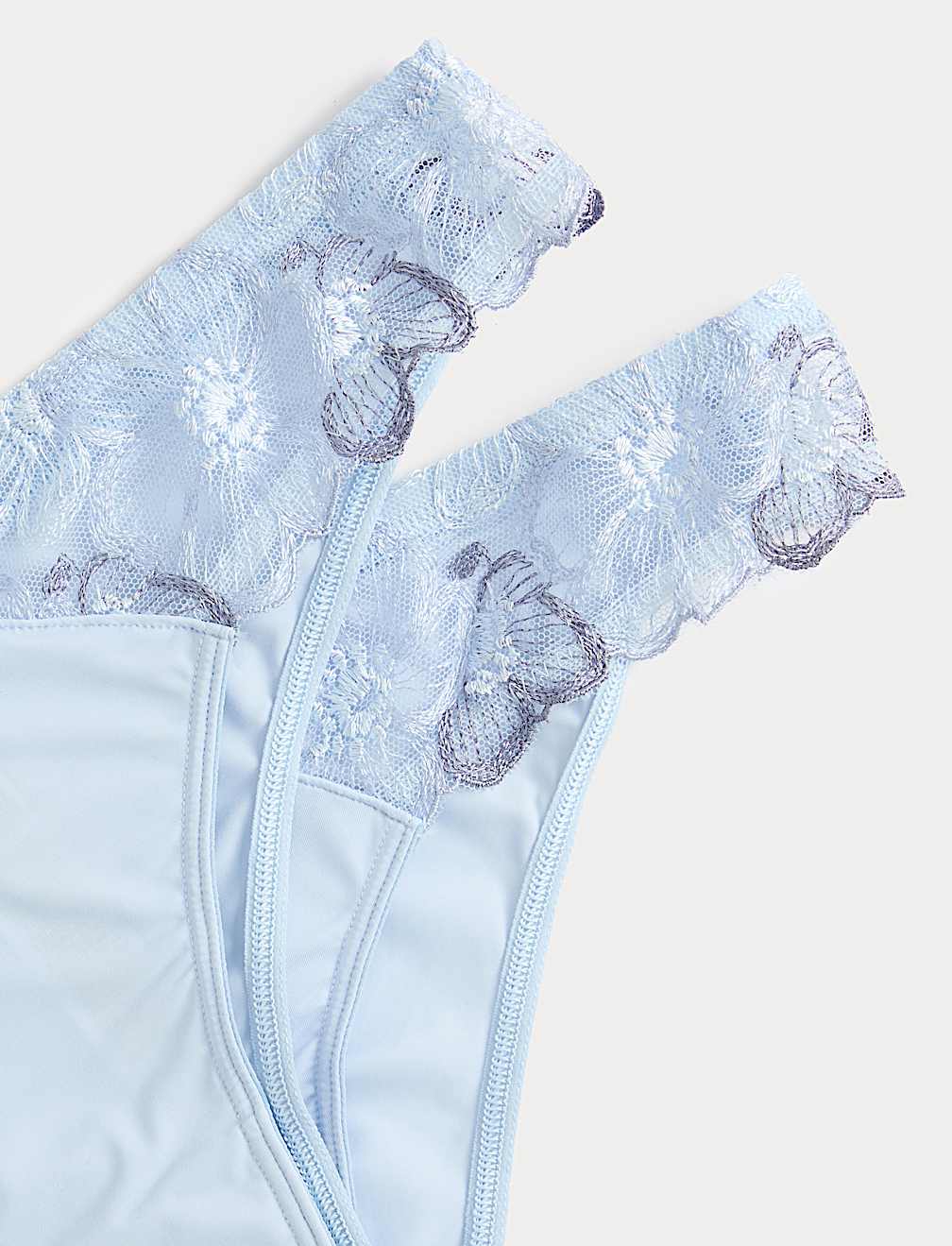 2 Pack Embrace Brazilian Knickers