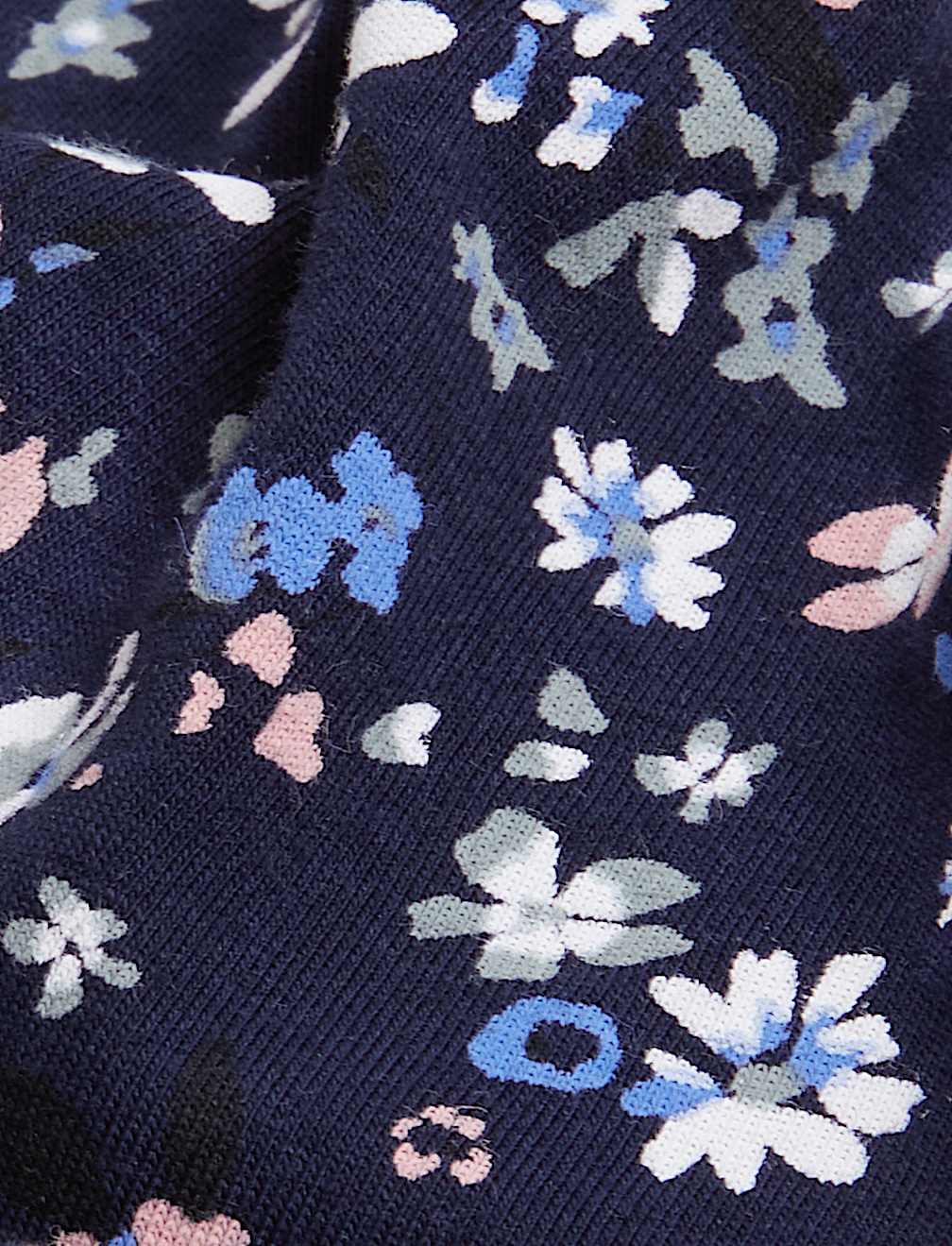 5pk Cotton & Lace Brazilian Knickers