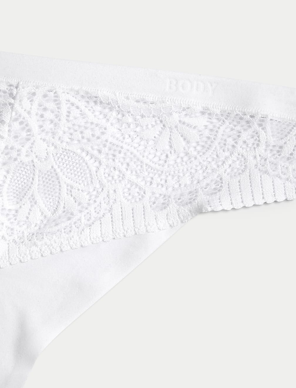 3pk Body Soft™ Lace Thongs