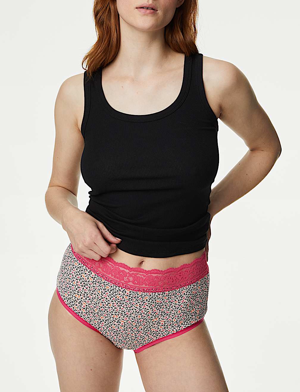 5 Pack Cotton Mix Knickers