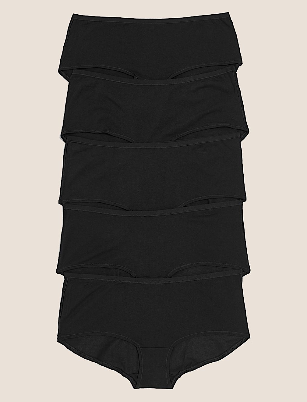 5pk No VPL Cotton Modal Shorts