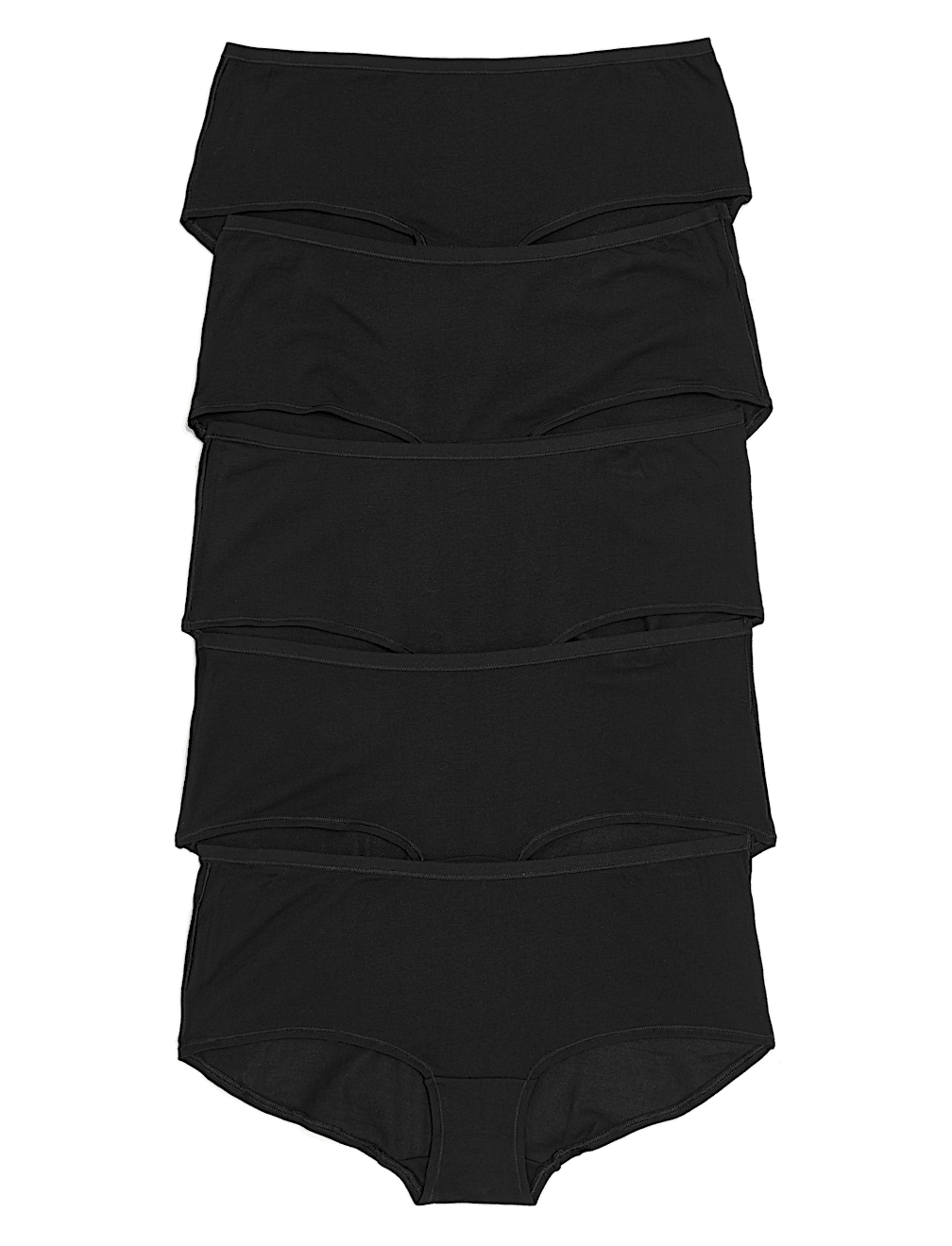 5pk No VPL Cotton Modal Shorts