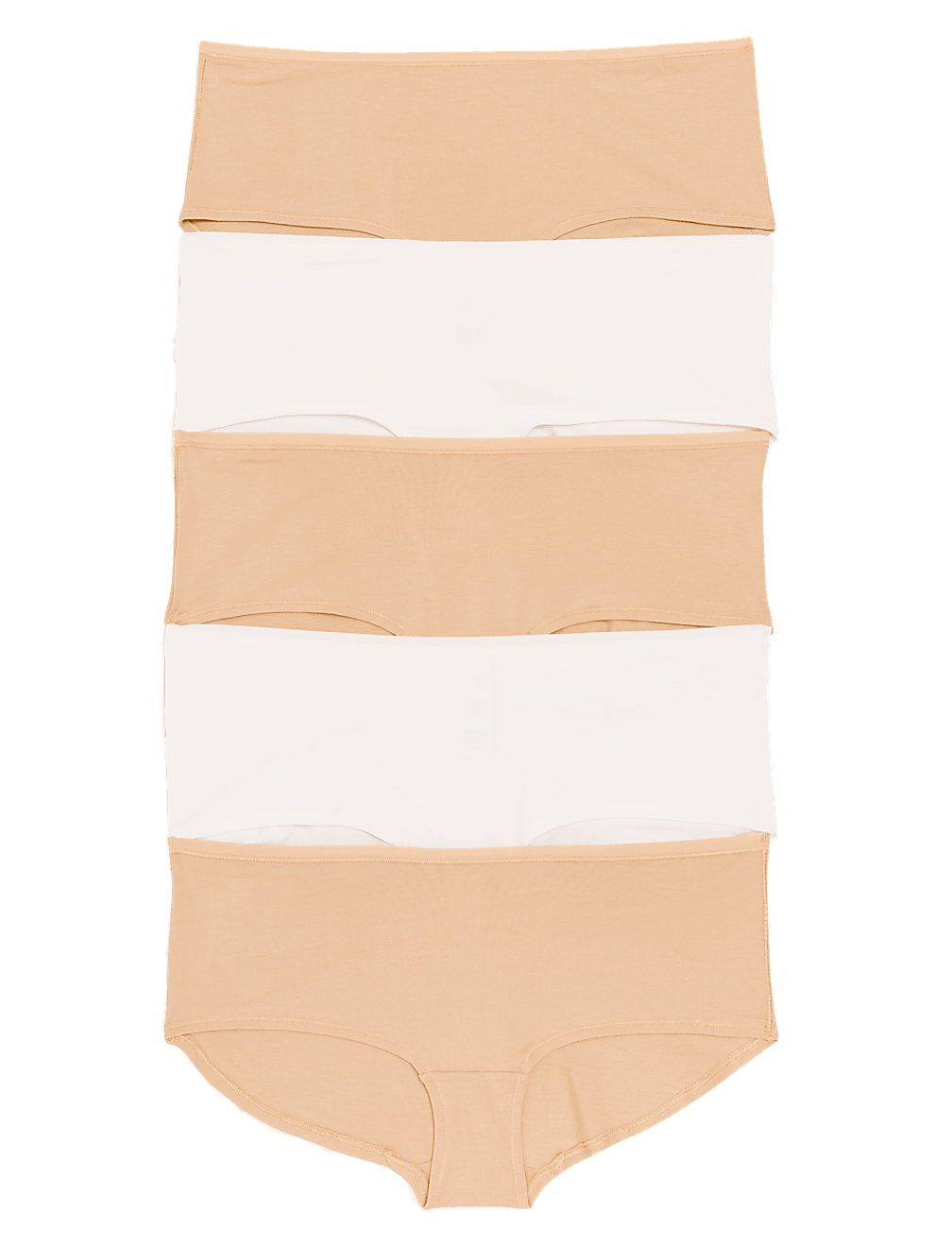 5pk No VPL Cotton Modal Shorts