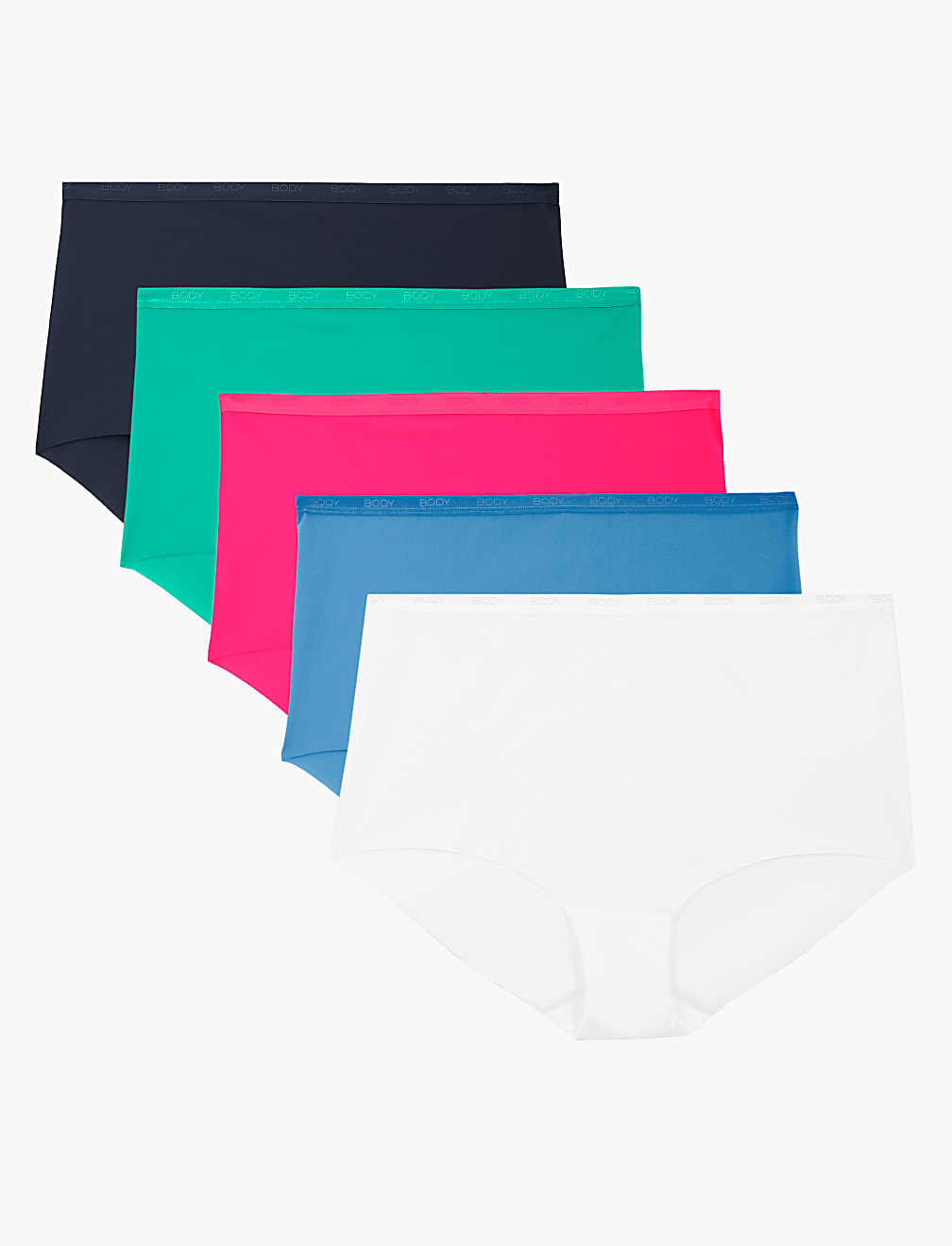 Buy 5 Pack Body No VPL Full Briefs at Marks & Spencer