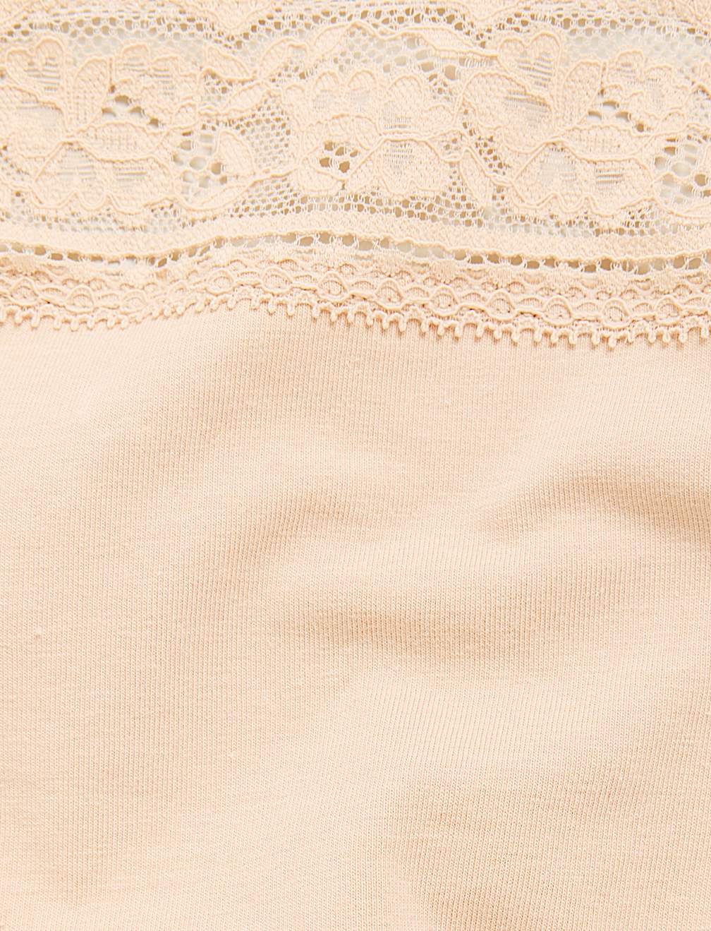 5pk Cotton Lycra® & Lace Full Briefs