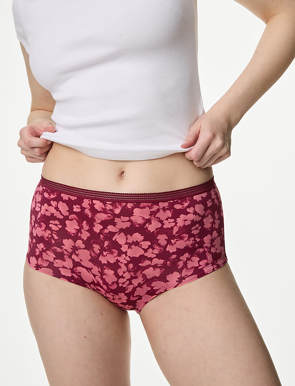 4pk Microfibre High Rise Shorts